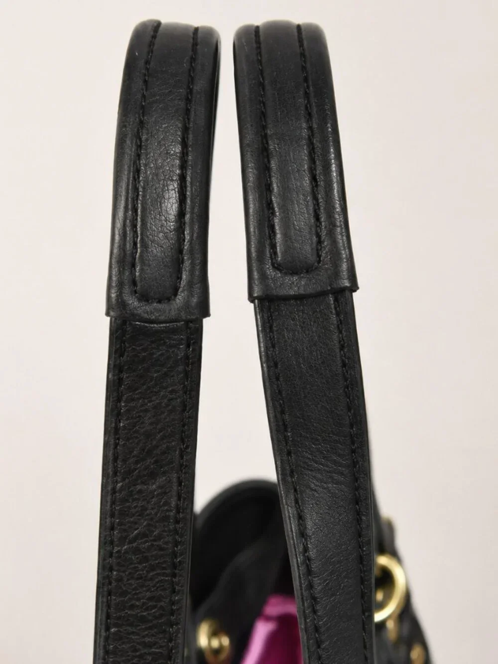 Coach Campbell Belle Carryall Hobo Shoulder Bag F24961 Black Leather